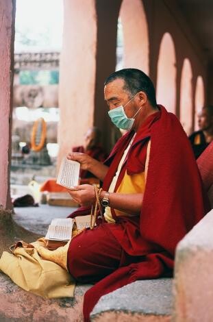 Bodh Gaya, Bihar. November 2006