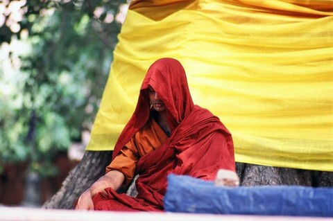 Bodh Gaya, Bihar. November 2006