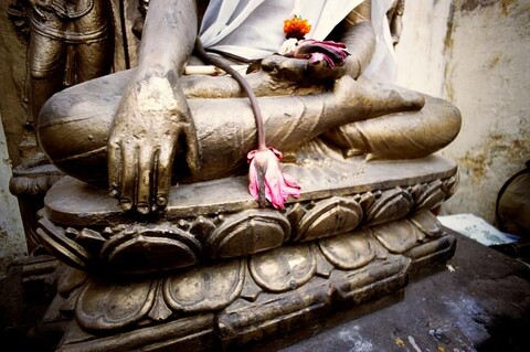 Bodh Gaya, Bihar. November 2006