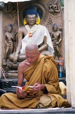 Bodh Gaya, Bihar. November 2006