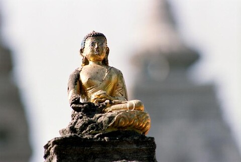 Bodh Gaya, Bihar. November 2006