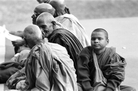 Bodh Gaya, Bihar. November 2006