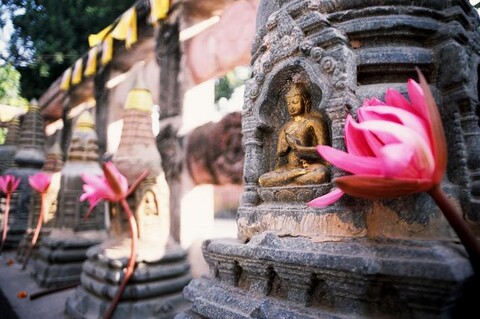 Bodh Gaya, Bihar. November 2006