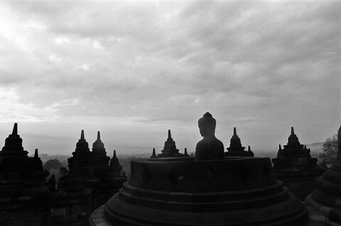 Borobudur, Indonesia. October 2009