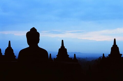 Borobudur, Indonesia. October 2009