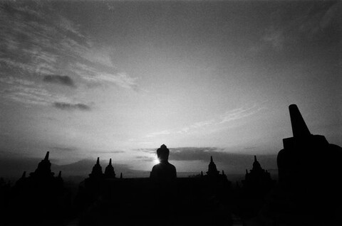 Borobudur, Indonesia. October 2009