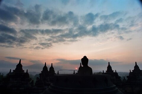 Borobudur, Indonesia. October 2009