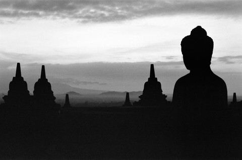 Borobudur, Indonesia. October 2009