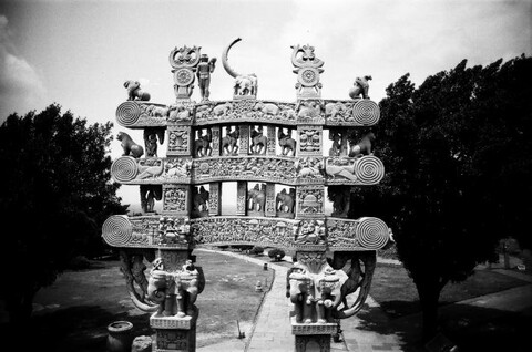 Sanchi, Madhya Pradesh. August 2009