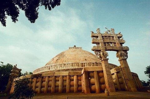 Sanchi, Madhya Pradesh. August 2009