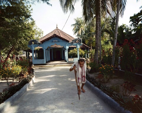 Dakhinpath Sattra, Boodha Bhokot Majuli, Assam. November 2015