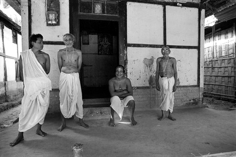 Auniati Sattra Boodha Bhokots Majuli, Assam. November 2015