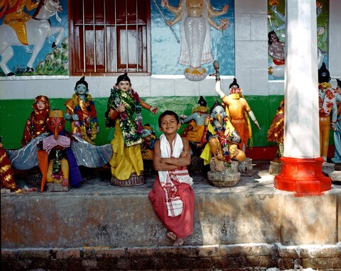Dakhinpat Sattra Majuli, Assam. November 2015