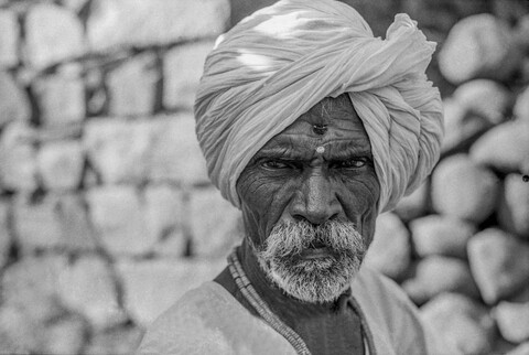 Medak, Telangana. October 2017