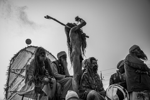 Sangam, Uttar Pradesh. February 2019