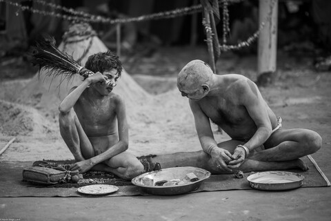 Sangam, Uttar Pradesh. February 2019
