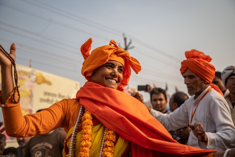 Sangam, Uttar Pradesh. February 2019