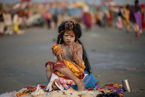 Sangam, Uttar Pradesh. February 2019