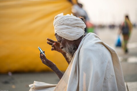 Sangam, Uttar Pradesh. February 2019