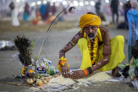 Sangam, Uttar Pradesh. February 2019