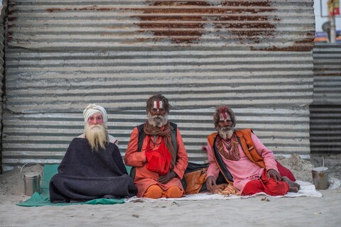 Sangam, Uttar Pradesh. February 2019