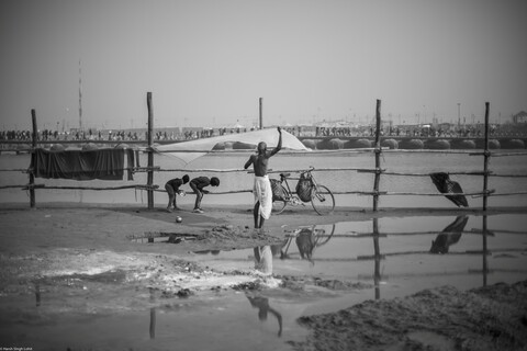 Sangam, Uttar Pradesh. February 2019