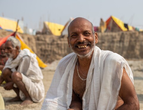 Sangam, Uttar Pradesh. February 2019