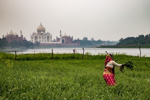 Agra, Uttar Pradesh. March 2020