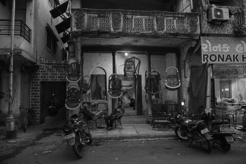 Jama Masjid Street Old Ahmedabad, Gujarat, January 2023
